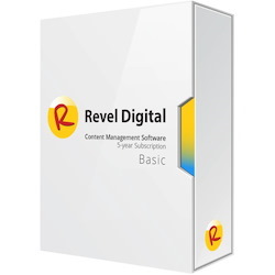 ViewSonic Revel Digital Basic Version - Subscription Plan License Key - 1 Device - 5 Year