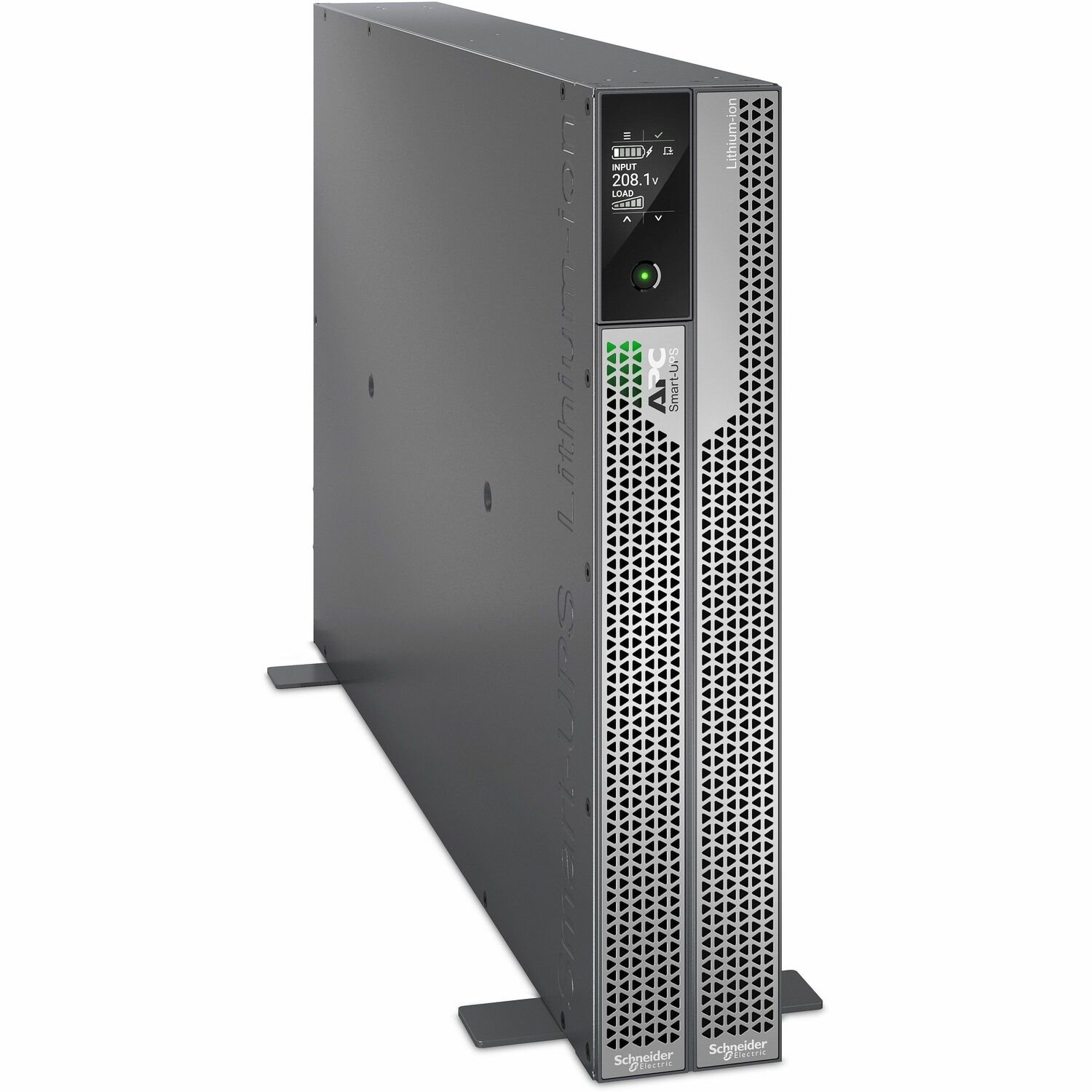 APC by Schneider Electric Smart-UPS Ultra On-Line Lithium ion, 5KVA/5KW, 2U Rack/Tower, 208V