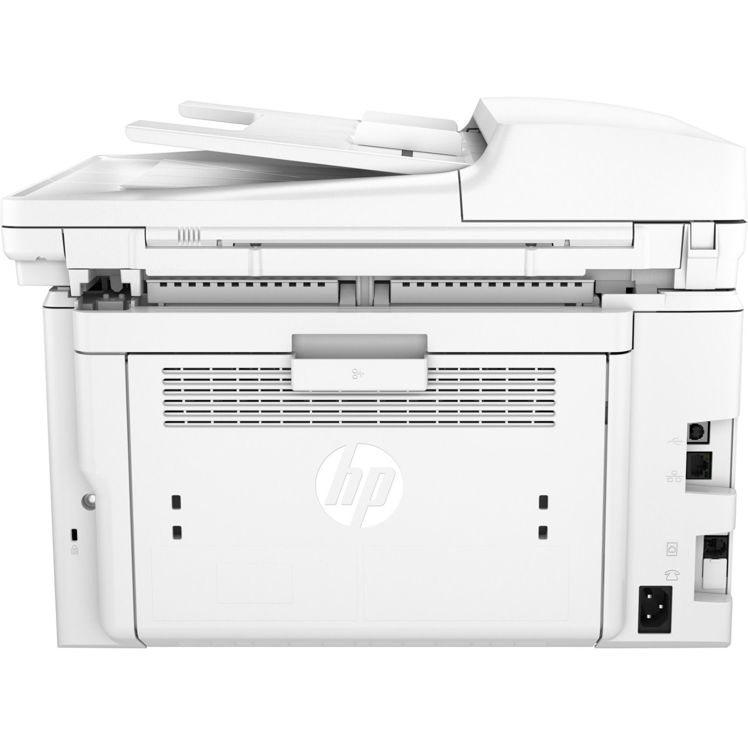 HP LaserJet Pro M227 M227fdn Laser Multifunction Printer-Monochrome-Copier/Fax/Scanner-30 ppm Mono Print-1200x1200 Print-Automatic Duplex Print-30000 Pages Monthly-250 sheets Input-Color Scanner-1200 Optical Scan-Monochrome Fax- Ethernet