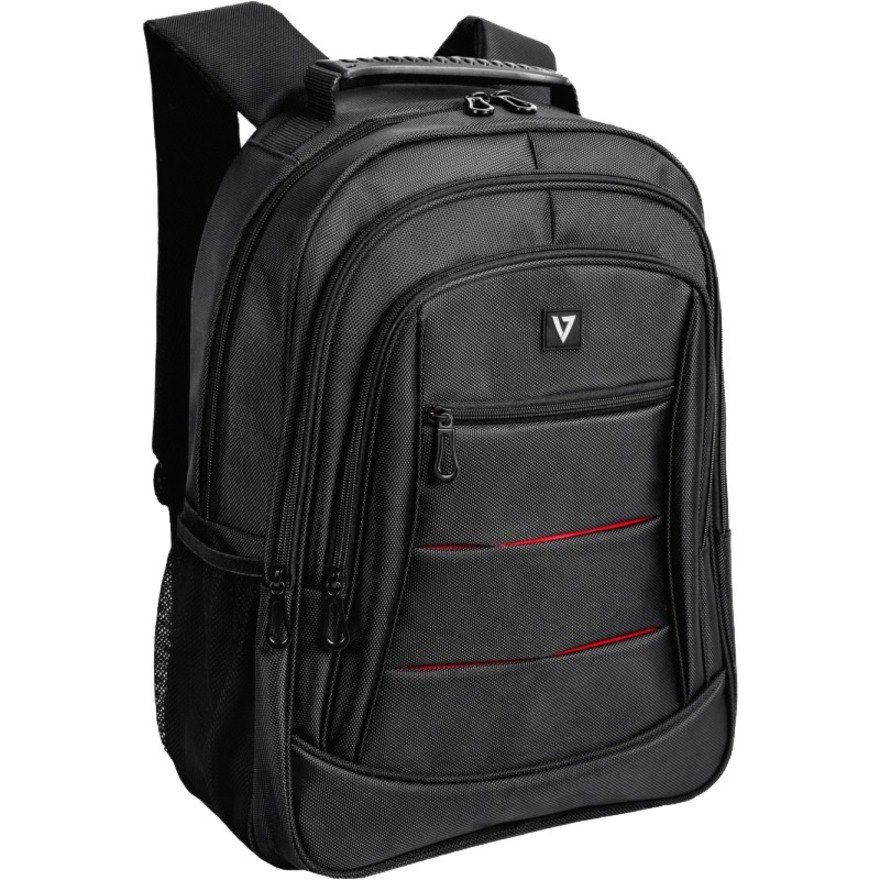 V7 Professional CBPX16-BLK Carrying Case (Backpack) for 39.6 cm (15.6") to 40.9 cm (16.1") Notebook - Black