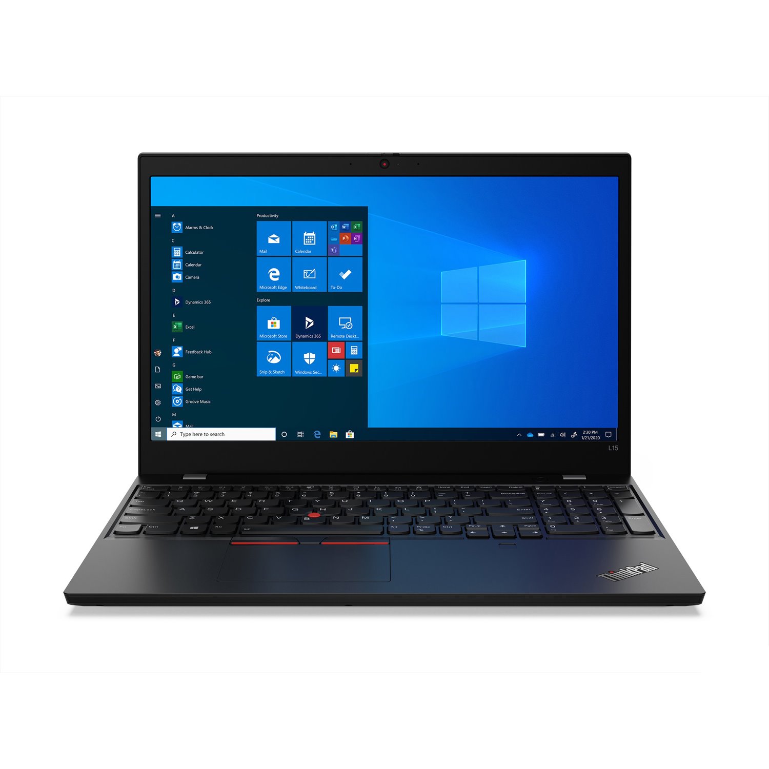 Lenovo ThinkPad L15 Gen1 20U7004EUS 15.6" Notebook - Full HD - AMD Ryzen 7 PRO 4750U - 8 GB - 256 GB SSD - English (US) Keyboard - Black