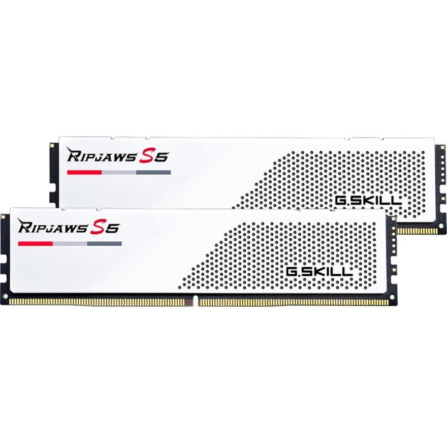 G.SKILL Ripjaws S5 RAM Module for Desktop PC, Motherboard - 32 GB (2 x 16GB) - DDR5-5200/PC5-41600 DDR5 SDRAM - 5200 MHz - CL40 - 1.10 V