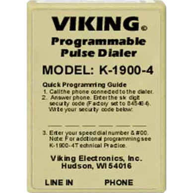 Viking Electronics K-1900-4 Pulse Dialer