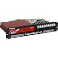 RACKMOUNT.IT RM-WG-T4 2U Rack-mountable Rack Shelf for Firewall - 482.60 mm Rack Width - Jet Black