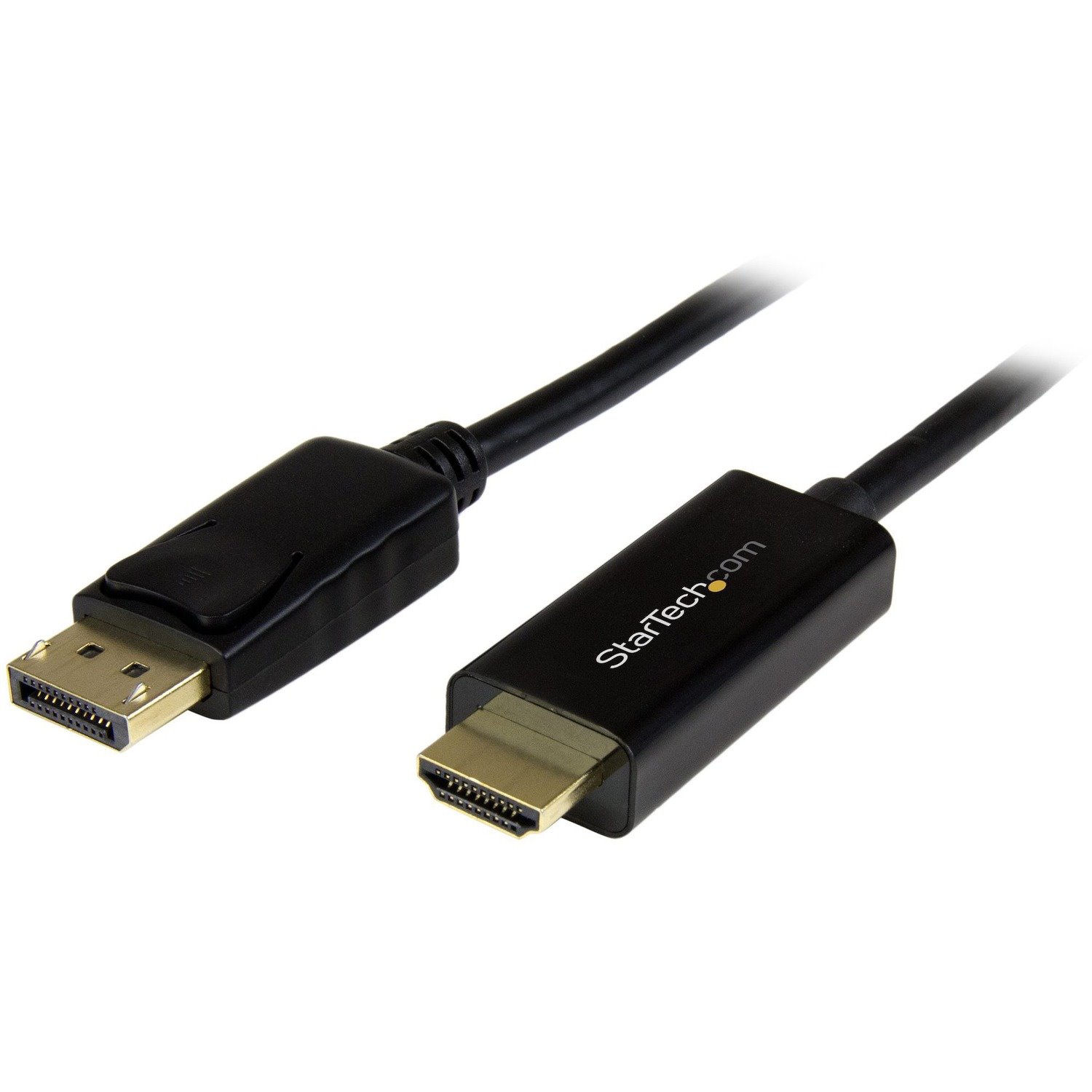 StarTech.com 10ft (3m) DisplayPort to HDMI Cable, 4K 30Hz Video, DP 1.2 to HDMI Adapter Cable Converter for HDMI Monitor/Display, Passive