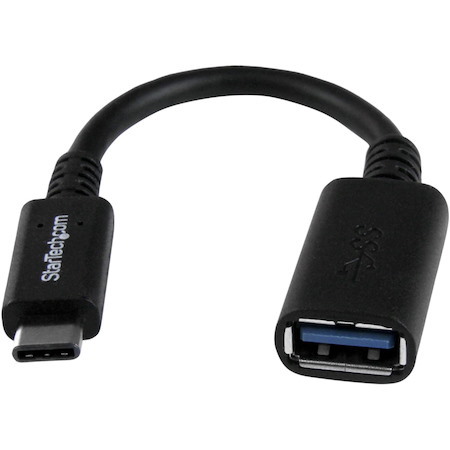 StarTech.com USB-C to USB Adapter - 6in - USB 3.0 (5Gbps) USB-IF Certified - USB-C to USB-A - USB 3.2 Gen 1 - USB C Adapter - USB Type C