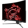 MSI MPG ARTYMIS 323CQR 32" Class WQHD Curved Screen Gaming LCD Monitor - 16:9 - Black