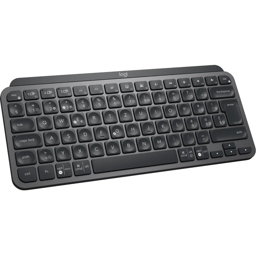 Logitech MX Keys Mini for Business Keyboard - Wireless Connectivity - Swiss - QWERTY Layout - Graphite