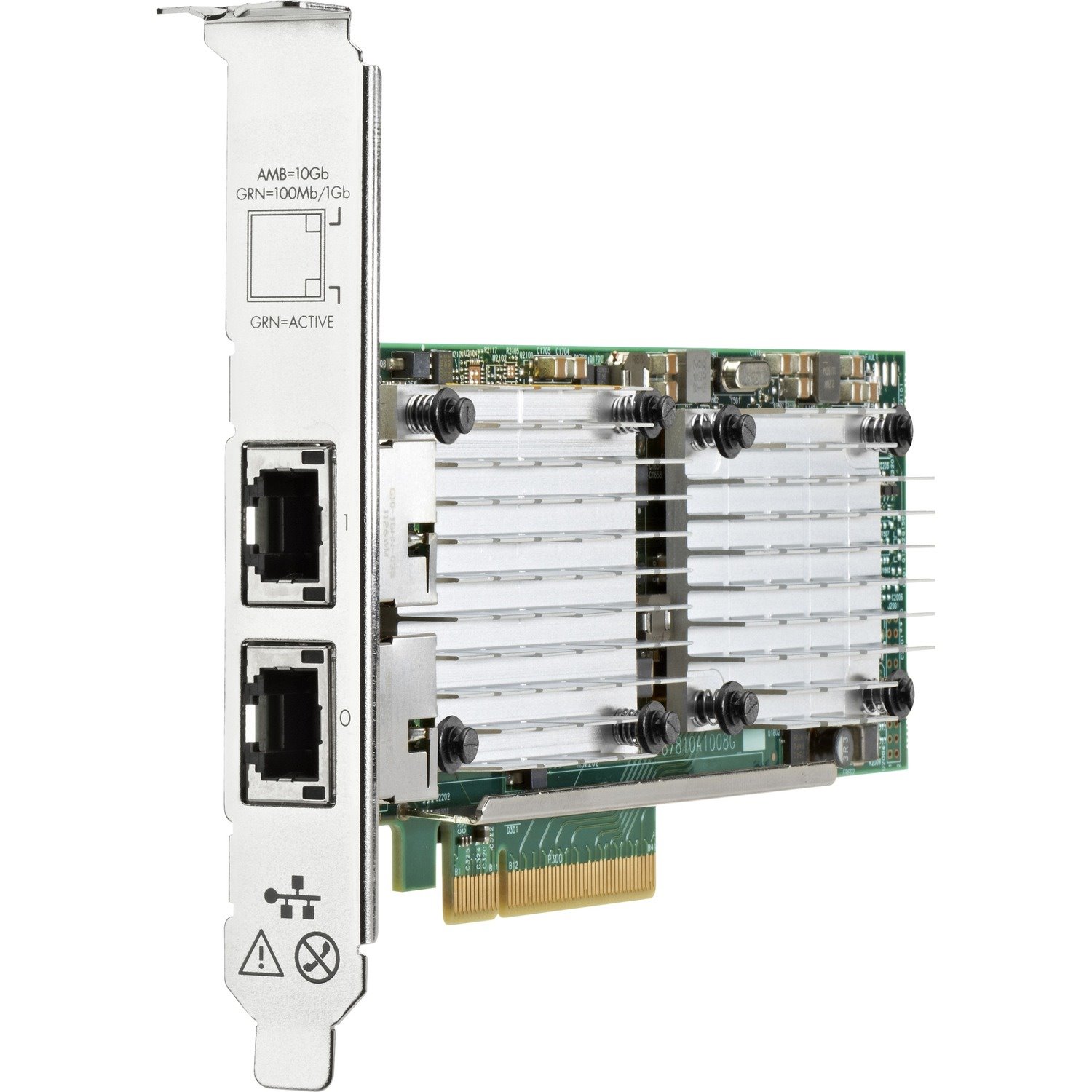 HPE 530T 10Gigabit Ethernet Card for PC - 10GBase-T - Plug-in Card