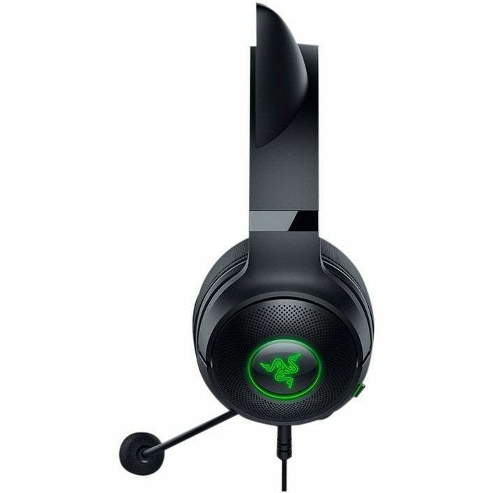 Razer Kraken Kitty V2-Black Wired RGB Headset with Kitty Ears