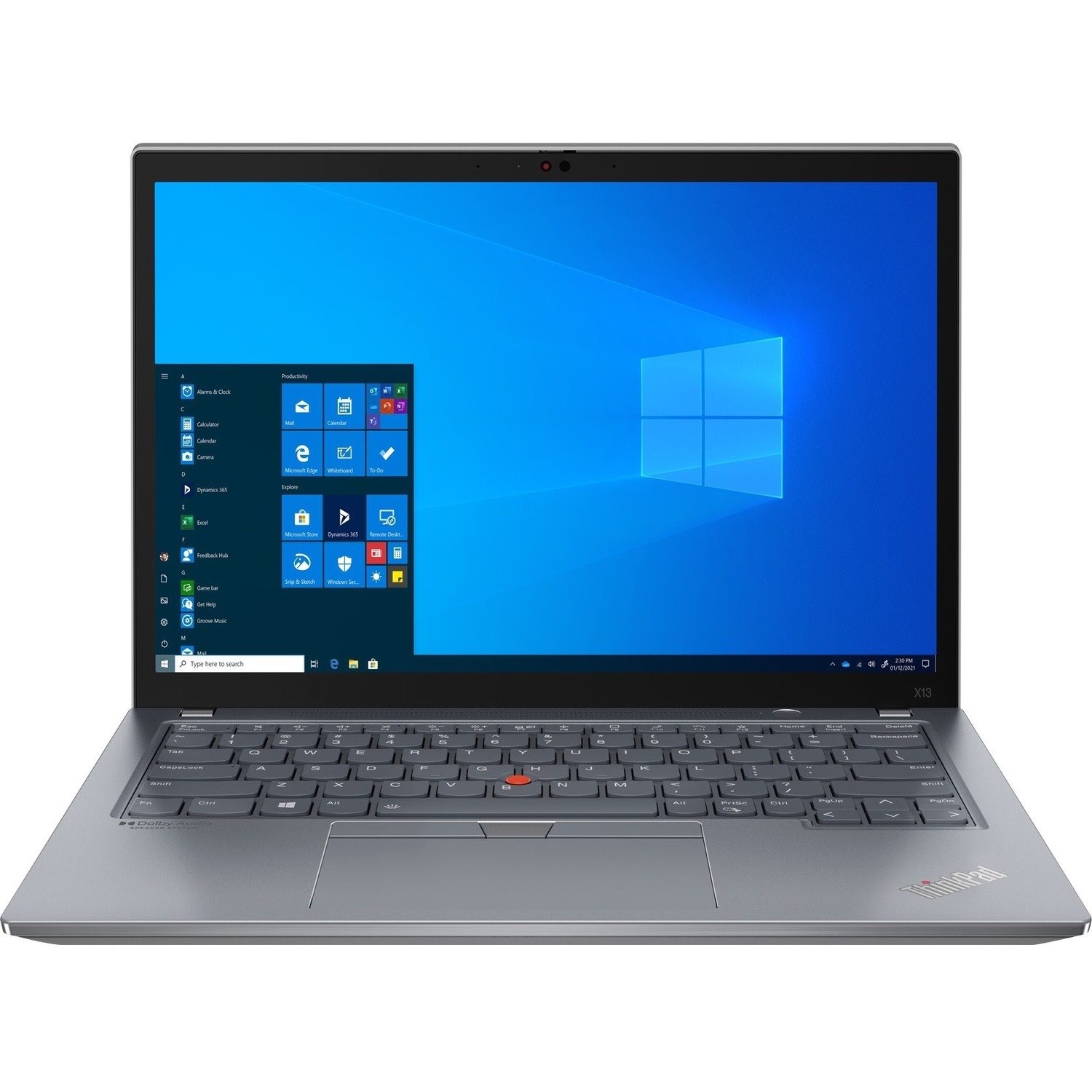 Lenovo ThinkPad X13 Gen 2 20WK009EUS 13.3" Notebook - WUXGA - Intel Core i5 11th Gen i5-1145G7 - 8 GB - 256 GB SSD - English (US) Keyboard - Storm Gray