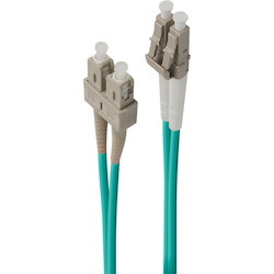 Alogic LC-SC 40G/100G Multi Mode Duplex LSZH Fibre Cable 50/125 OM4 - 2m