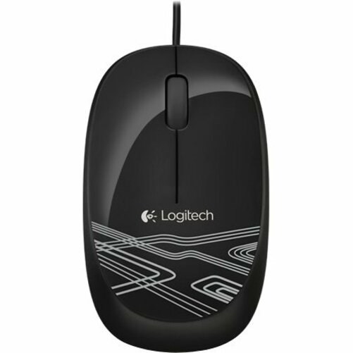 Logitech M105 Mouse - USB - Optical - Black