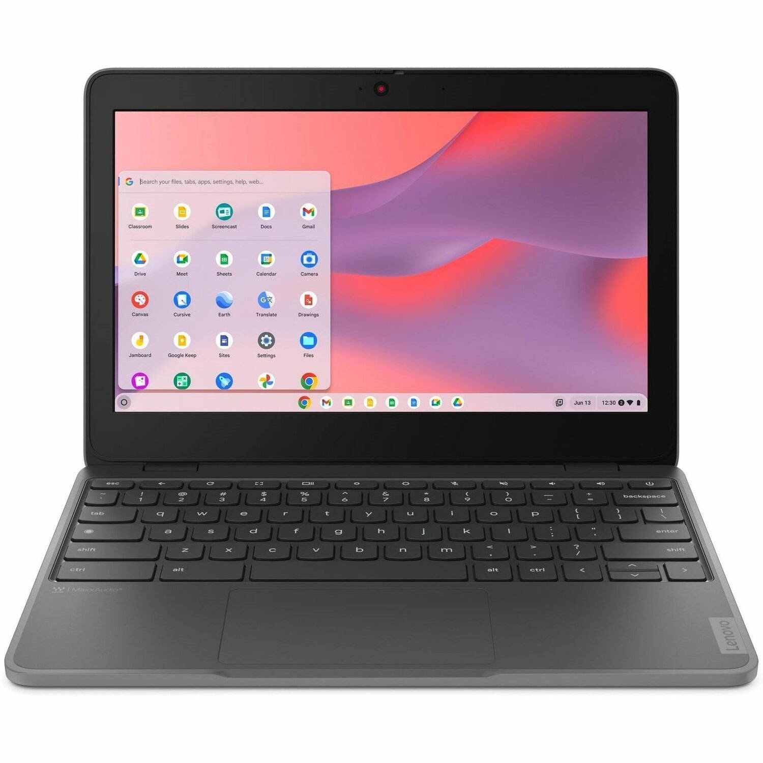 Lenovo 100e Chromebook Gen 4 82W0000WUS 11.6" Chromebook - HD - Octa-core (ARM Cortex A76 + Cortex A55) - 4 GB - 32 GB Flash Memory - English Keyboard - Graphite Gray