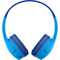 Belkin SOUNDFORM Mini Wired/Wireless Over-the-head Stereo Headset - Blue