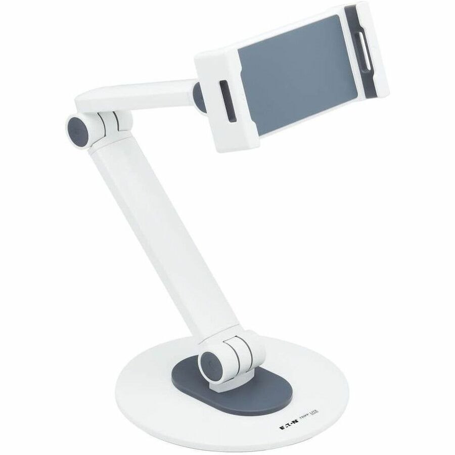 Eaton Tripp Lite Series Full-Motion Flexible Long-Arm Desktop Smartphone and Tablet Mount, White