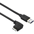 StarTech.com 2m 6 ft Slim Micro USB 3.0 (5Gbps) Cable - M/M - USB 3.0 A to Left-Angle Micro USB - USB 3.2 Gen 1