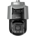 Hikvision Value DS-2SF8C442MXS-DLW14F1 4 Megapixel Outdoor Network Camera - Color - Dome - Gray