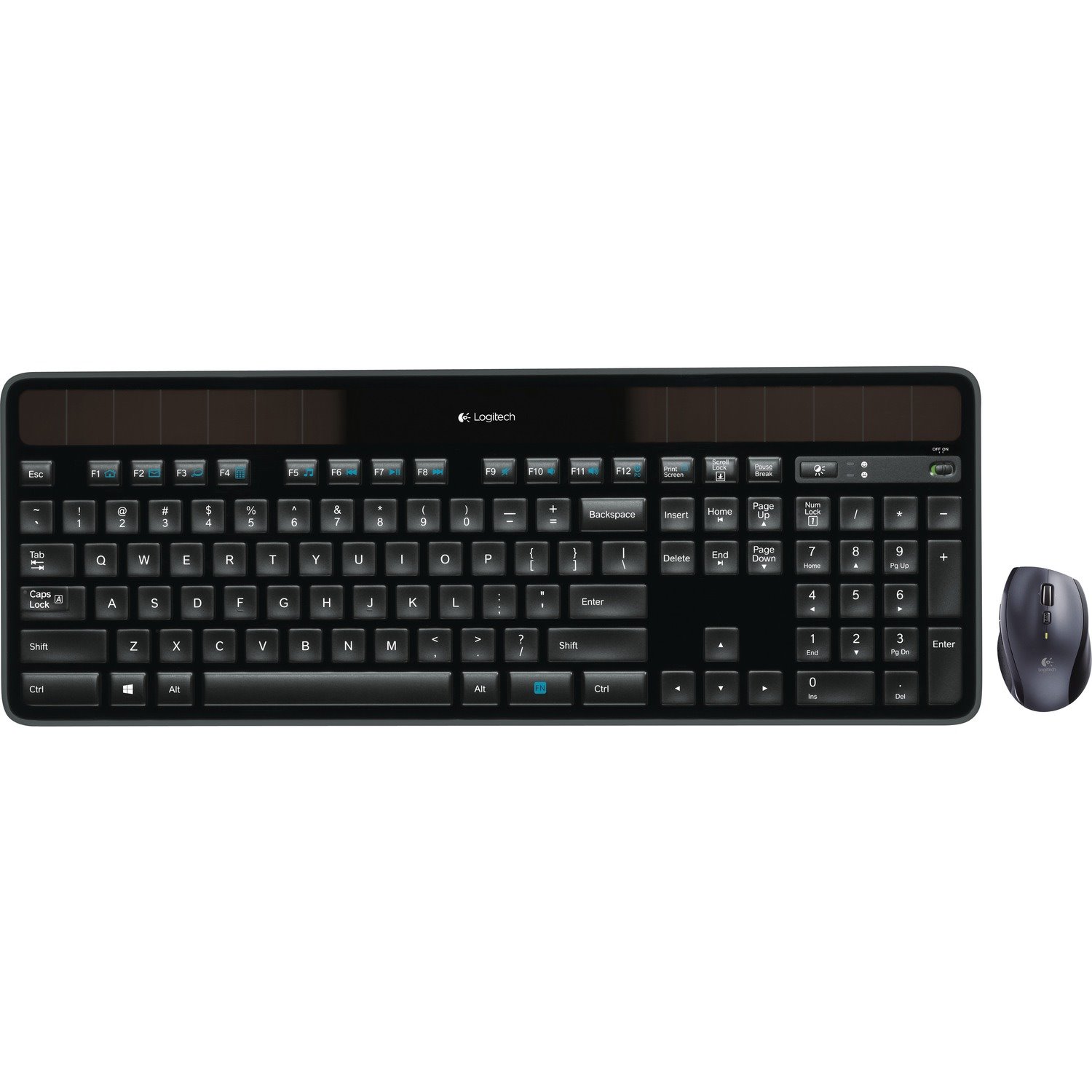 Logitech MK750 Wireless Solar Keyboard & Marathon Mouse Combo 