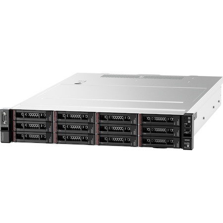 Lenovo ThinkSystem SR550 7X04A07LAU 2U Rack Server - 1 x Intel Xeon Silver 4208 2.10 GHz - 16 GB RAM - Serial ATA/600, 12Gb/s SAS Controller