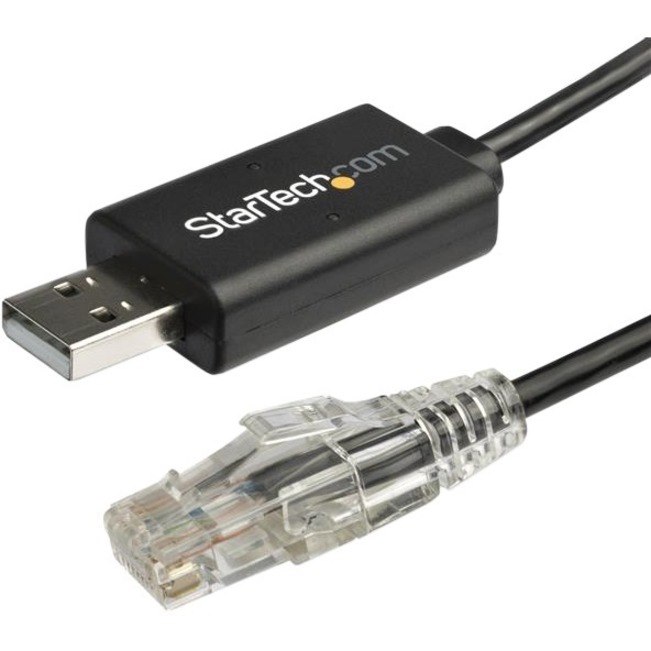 StarTech.com 6 ft / 1.8 m Cisco USB Console Cable - USB to RJ45 Rollover Cable - Transfer rates up to 460Kbps - M/M - Windows&reg;, Mac and Linux&reg; Compatible