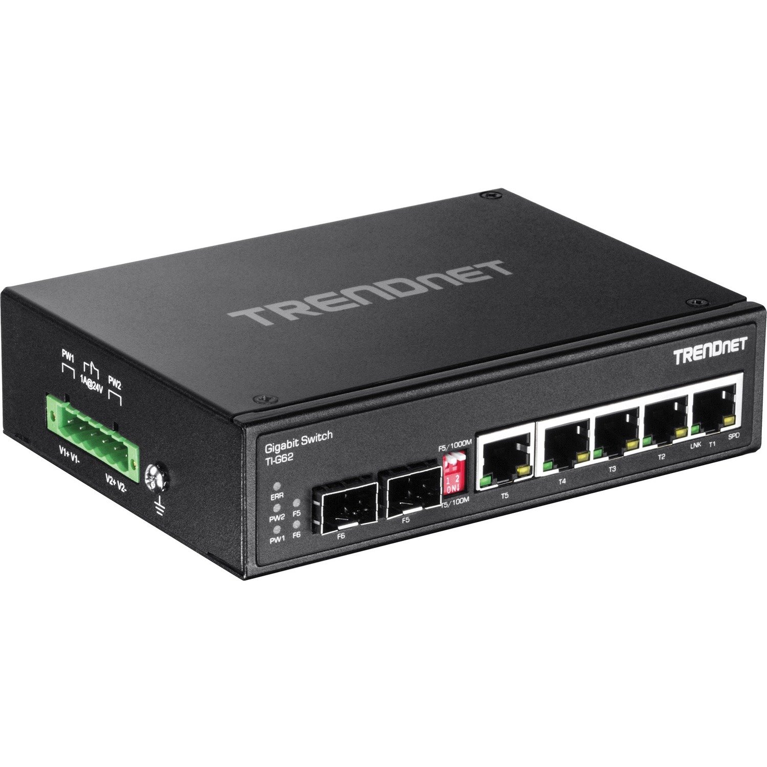 TRENDnet TI-G62 6 Ports Ethernet Switch - Gigabit Ethernet - 1000Base-T, 1000Base-X