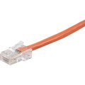Monoprice ZEROboot Series Cat5e 24AWG UTP Ethernet Network Patch Cable, 50ft Orange