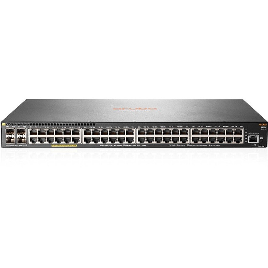 HPE 2930F 48 Ports Manageable Layer 3 Switch - TAA Compliant