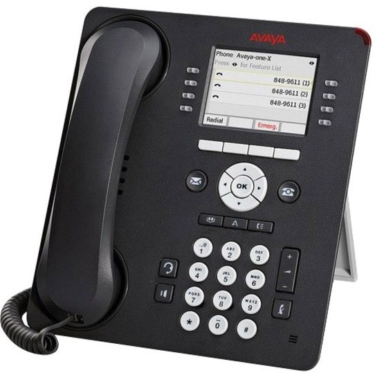 Avaya 9611G IP Phone - Wall Mountable, Desktop - Grey