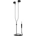 V7 HA200 Wired Earbud Binaural Stereo Earphone - Black