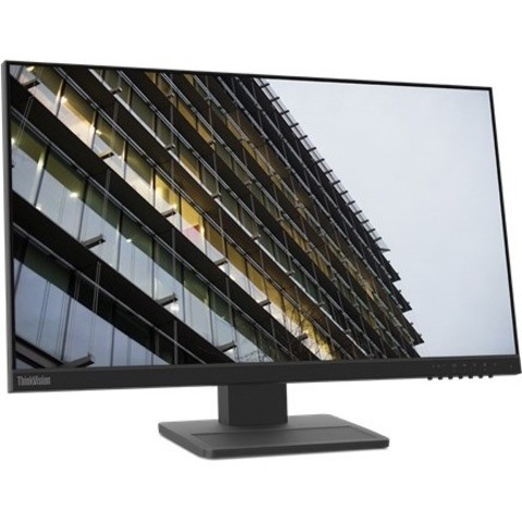 Lenovo ThinkVision E24-28 60.5 cm (23.8") Full HD WLED LCD Monitor - 16:9 - Raven Black