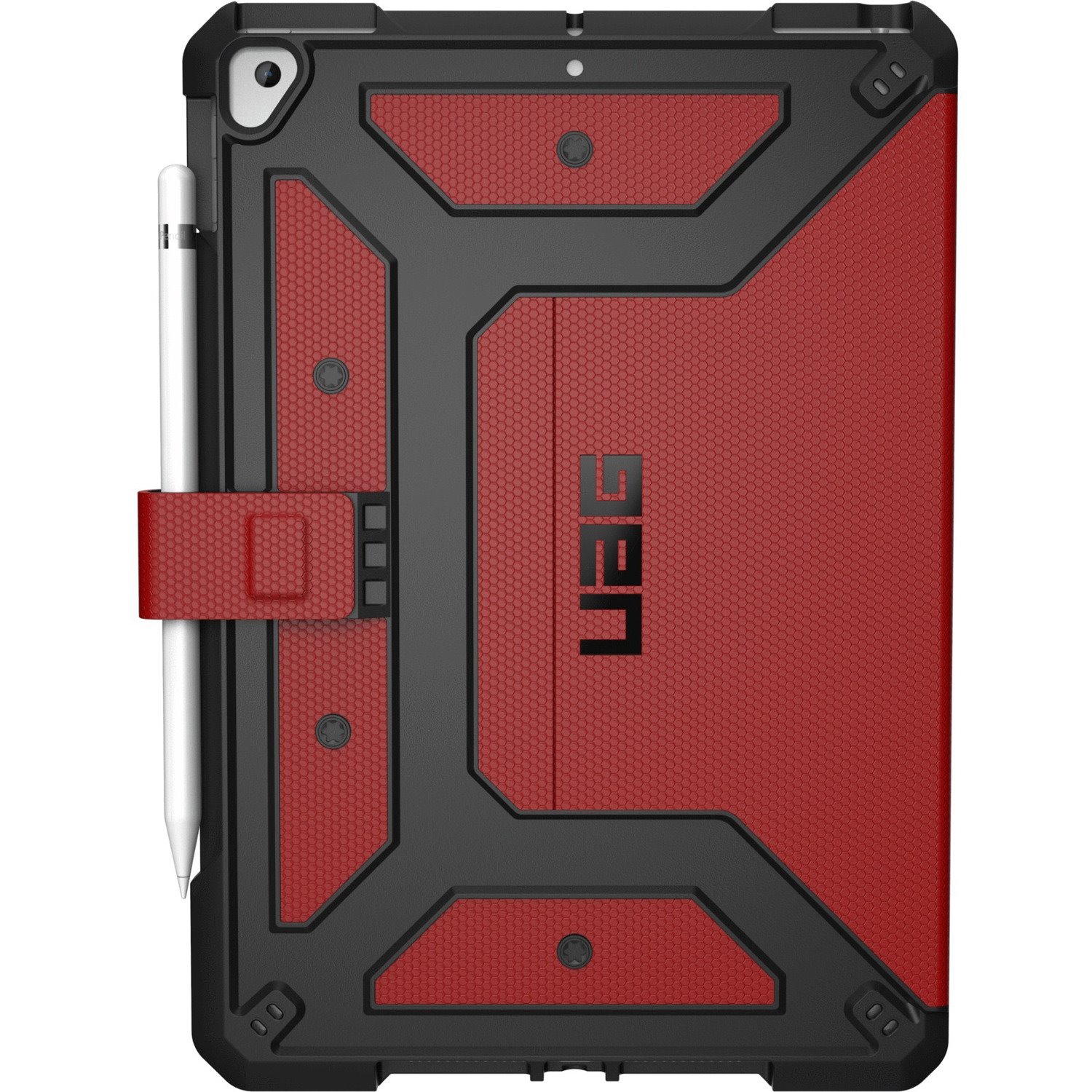 Urban Armor Gear Metropolis Case for Apple iPad (7th Generation) Tablet - Magma