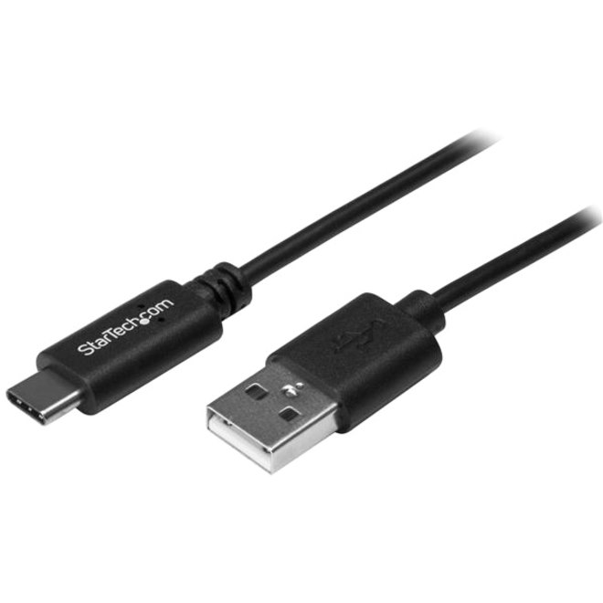 STARTECH.COM 1M USB2.0 TO USB-C 2.0 CABLE, TB 3 COMPATIBLE,BLACK, LTW