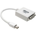 Tripp Lite by Eaton Keyspan Mini DisplayPort to DVI Adapter, Video Converter for Mac/PC, White (M/F), 6-in. (15.24 cm)