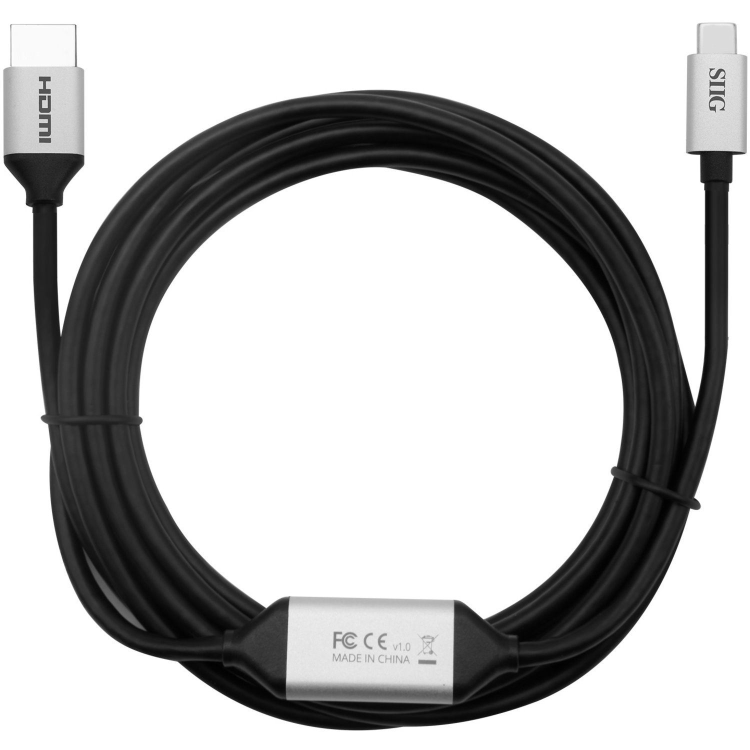 SIIG USB-C to HDMI 4K 60Hz Active Cable - 3M