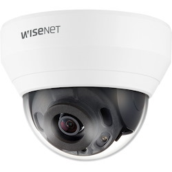 Wisenet QND-7022R 4 Megapixel Indoor Network Camera - Color - Dome - White