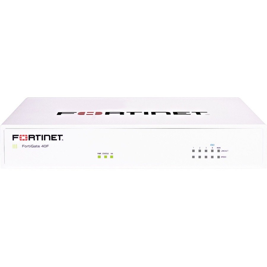 Fortinet FortiGate FG-40F Network Security/Firewall Appliance - 3 Year Forticare and Fortiguard Unified (UTM) Protection - TAA Compliant