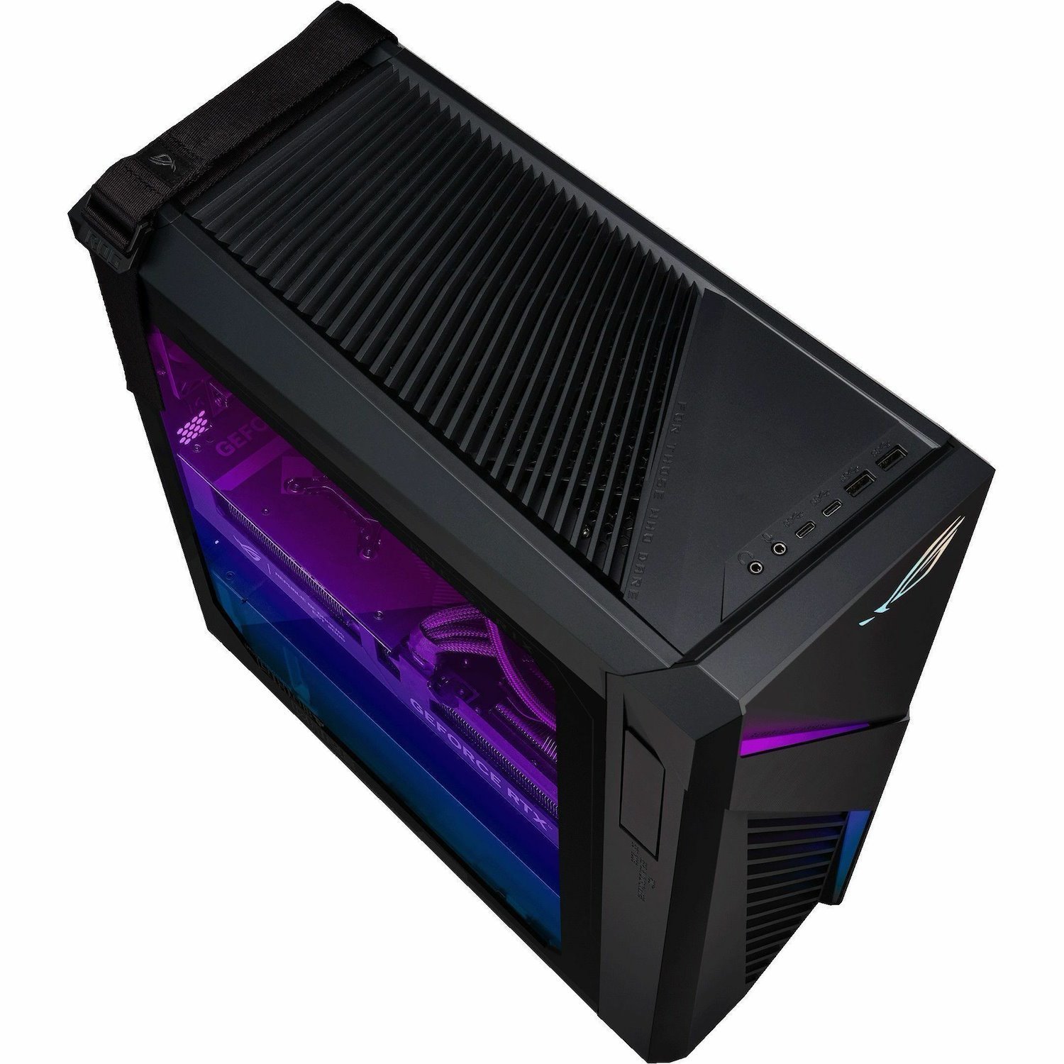 Asus ROG Strix G16CHR G16CHR-XS774 Gaming Desktop Computer - Intel Core i7 14th Gen i7-14700F - 16 GB - 1 TB SSD - Mid-tower - Gray