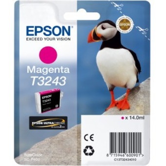 Epson UltraChrome Hi-Gloss2 T3243 Original Inkjet Ink Cartridge - Magenta - 1 / Pack