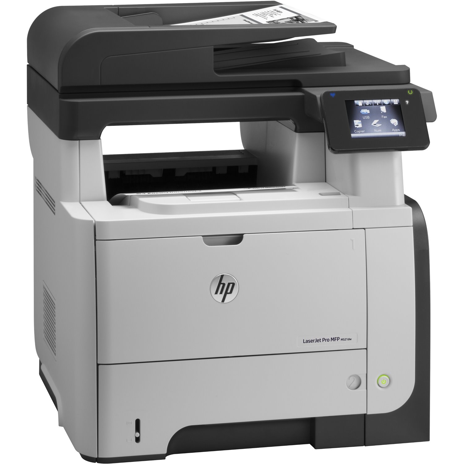 HP LaserJet Pro M521DW Wireless Laser Multifunction Printer - Monochrome