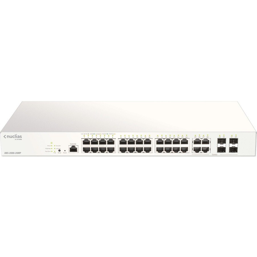D-Link DBS-2000 DBS-2000-28MP 28 Ports Manageable Ethernet Switch
