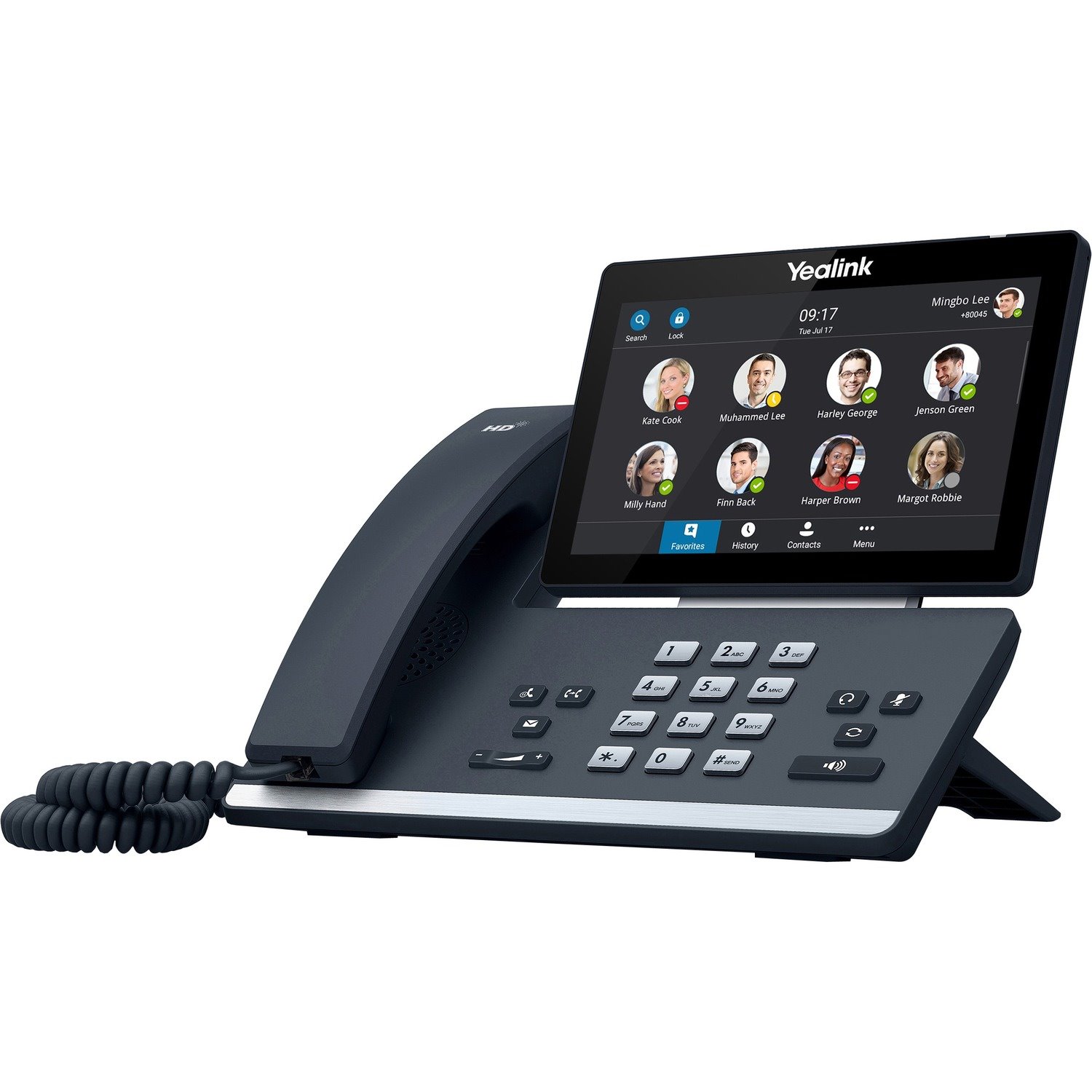 Yealink T58A IP Phone - Corded - Corded - Desktop