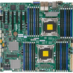 Supermicro X10DRC-T4+ Server Motherboard - Intel C612 Chipset - Socket LGA 2011-v3 - Enhanced Extended ATX