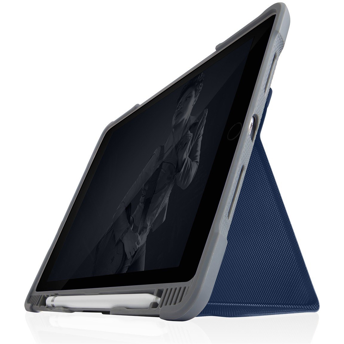 STM Goods Dux Plus Duo Carrying Case for 10.5" Apple, Logitech iPad Air (3rd Generation), iPad Pro - Transparent, Midnight Blue