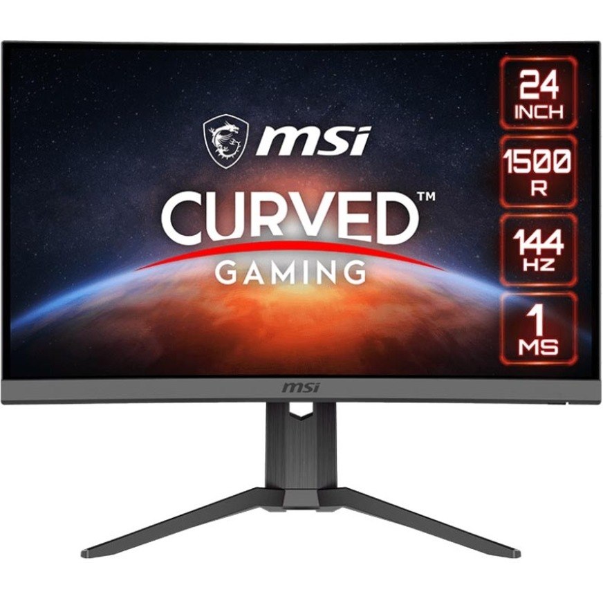 MSI Optix G24C6P 24" Class Full HD Curved Screen Gaming LCD Monitor - 16:9