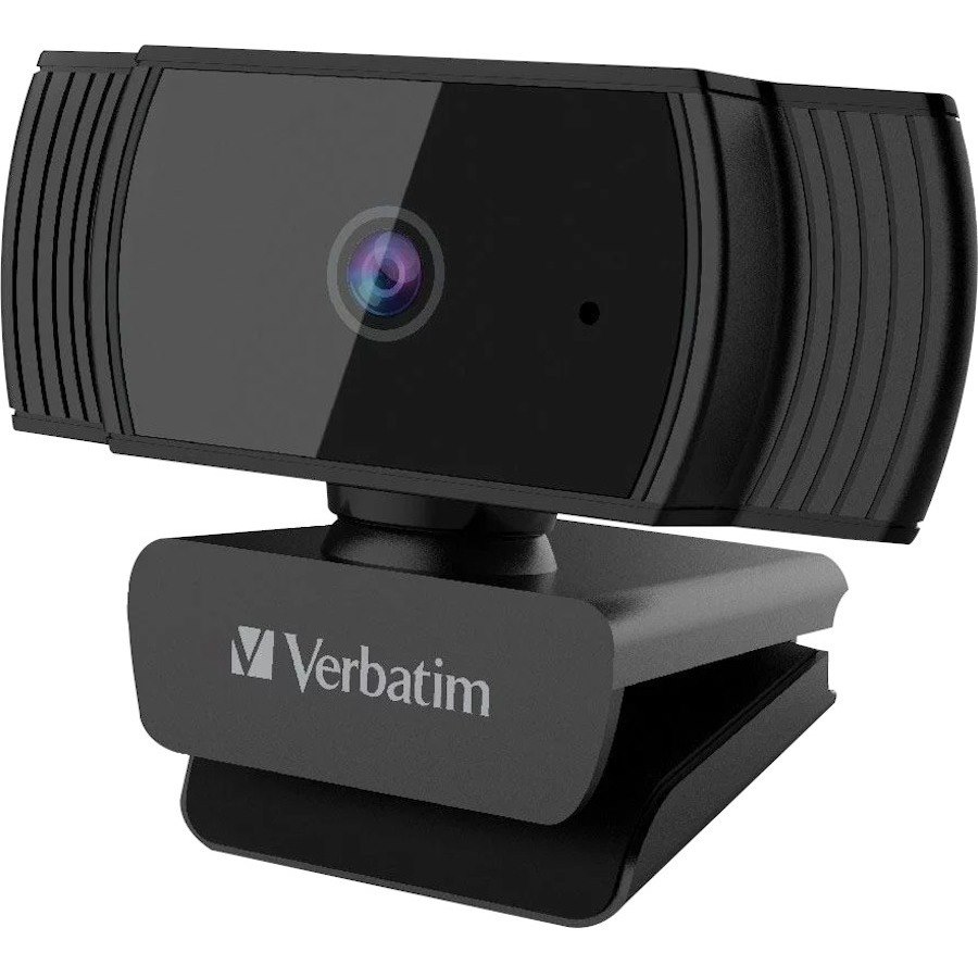 Verbatim Webcam - 2 Megapixel - 30 fps - Black - USB 2.0 - 1 Pack(s)