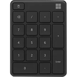 Microsoft Keypad - Wireless Connectivity - Matte Black