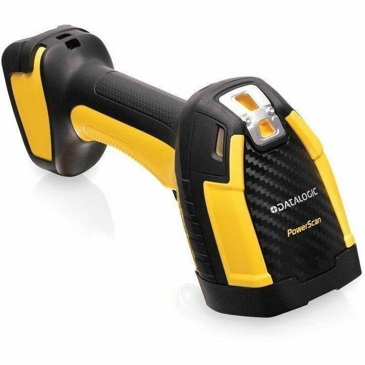 Datalogic PowerScan PD9630-DPX Rugged Industrial, Inventory Handheld Barcode Scanner Kit - Wireless Connectivity - Black, Yellow