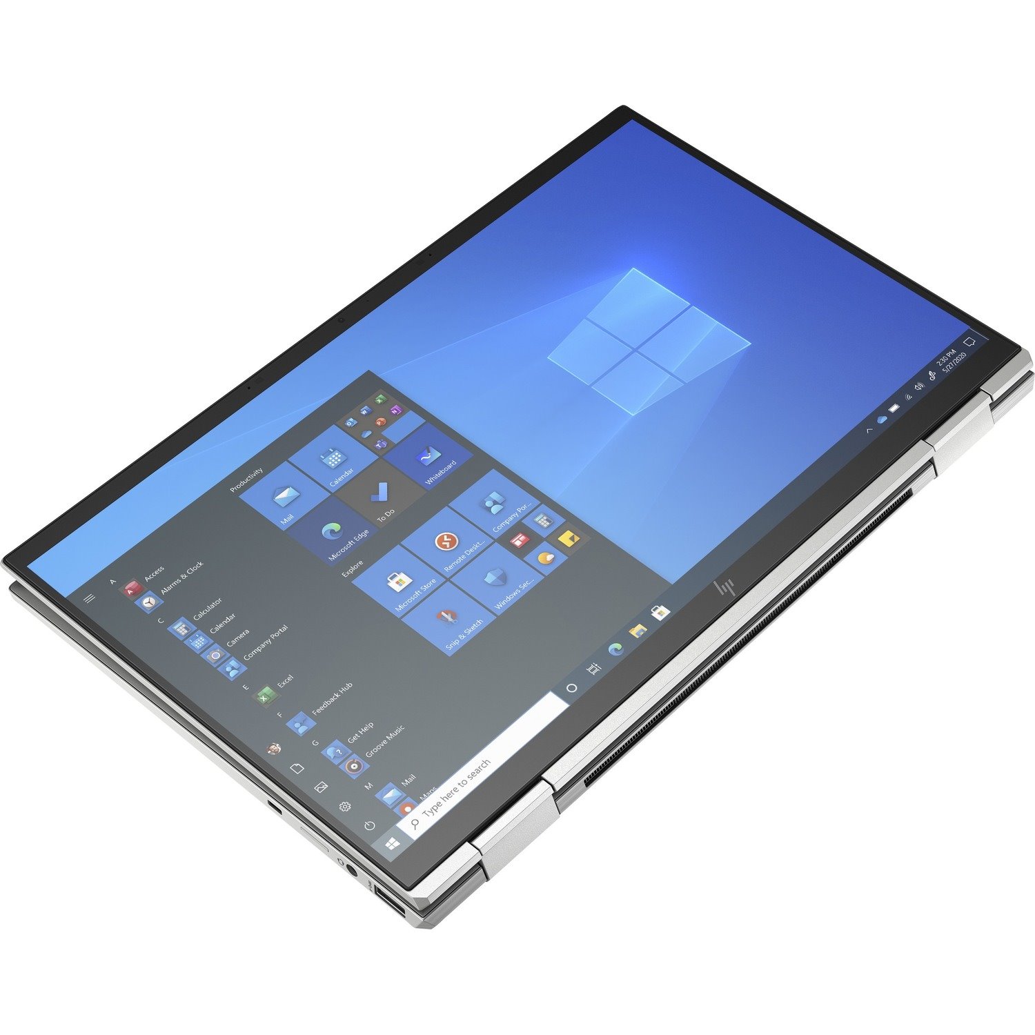 HP EliteBook x360 1030 G8 13.3" Touchscreen Convertible 2 in 1 Notebook - Full HD - Intel Core i5 11th Gen i5-1145G7 - vPro Technology - 16 GB - 256 GB SSD - English Keyboard