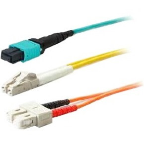 AddOn 10m ASC (Male) to ASC (Male) Yellow OS2 Simplex Fiber OFNR (Riser-Rated) Patch Cable